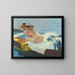 Kanootissa - Leo Putz — kehystetty taideteos seinällä
