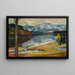 Kampenwand VI - Leo Putz — kehystetty taideteos seinällä
