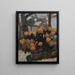 Nature morte aux roses - Leo Putz — kehystetty taideteos seinällä