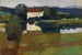 Hartmannsberg-järven rannalla oleva linna - Leo Putz — näkymä teoksesta