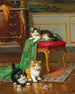 Les petits chéris - Leon Charles Huber — näkymä teoksesta