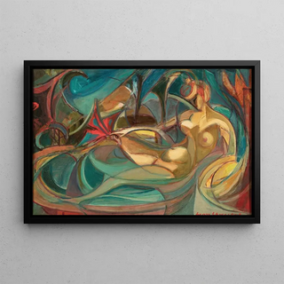 Leon Chwistek - Bathing women.webp