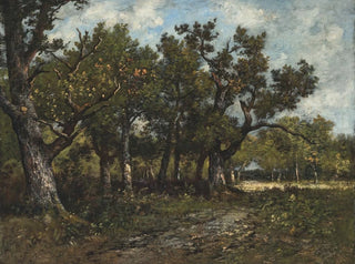 Leon Richet - Near Barbizon by a farm.webp