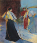 Jeu de croquet - Leon Wyczółkowski — näkymä teoksesta