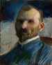 Autoportrait - Leon Wyczółkowski — näkymä teoksesta