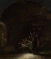 La circoncision du Christ - Leonaert Bramer — näkymä teoksesta