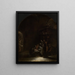 La circoncision du Christ - Leonaert Bramer — kehystetty taideteos seinällä