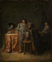 Officier musiciens - Leonaert Bramer — näkymä teoksesta