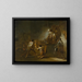 Le Jugement de Salomon - Leonaert Bramer — kehystetty taideteos seinällä