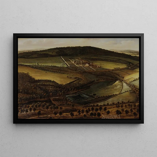 Leonard Knyff - The North Prospect of Hampton Court Herefordshire.webp