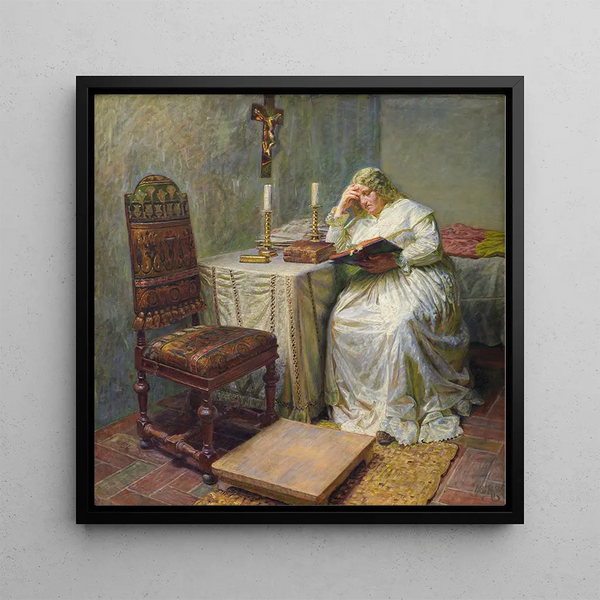 Léonora Christina à Blåtrn - Kristian Zahrtmann
