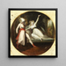 Léonore löytää Alonzon tikarin - Henry Fuseli — teoksen seinäesittely
