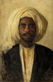Arabin rintakuva - Leopold Carl Müller — näkymä teoksesta