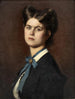 Marie Müller, la sœur de l'artiste - Leopold Carl Müller — näkymä teoksesta