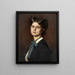 Marie Müller, la sœur de l'artiste - Leopold Carl Müller — kehystetty taideteos seinällä