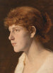 Tête de jeune fille - Leopold Carl Müller — näkymä teoksesta