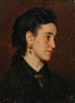 Portrait d'une jeune femme - Leopold Carl Müller — näkymä teoksesta