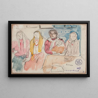 Leopold Gottlieb - Rural women from Mierzwin.webp