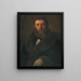 Portrait d'Herman Horovitz - Leopold Horovitz — kehystetty taideteos seinällä