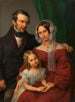 Famille Lőssl - Leopold Kupelwieser — näkymä teoksesta