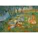 Maalauksen jäljennös Les Andelys, la Famille Lebasque au bord de l'eau - Henri Lebasque