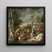 Les Andriens - Peter Paul Rubens — kehystetty taideteos seinällä