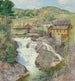 Les Chutes - Willard Leroy Metcalf — näkymä teoksesta