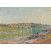 Maalauksen jäljennös Les Coteaux de La Celle-sous-Moret, Vus de Saint-Mammès - Alfred Sisley
