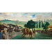 Maalauksen jäljennös Les Courses à Longchamp - Edouard Manet