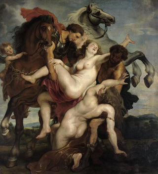 Les Filles de Léukyppe - Franz von Lenbach