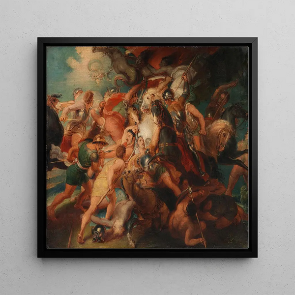 Les Horreurs de la guerre - Esquisse pour la fresque de Burghley House - Thomas Stothard