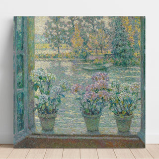 Les Hortensias - Henri Le Sidaner | Reproduction Tableau Décoration murale affiche copie