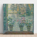 Maalauksen jäljennös Les Hortensias - Henri Le Sidaner