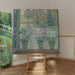 Maalauksen jäljennös Les Hortensias - Henri Le Sidaner