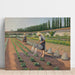 Maalauksen jäljennös Les Jardiniers - Gustave Caillebotte