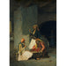 Maalauksen jäljennös Les Joueurs de dames - Jean-Léon Gérôme