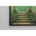 Maalauksen jäljennös Les Marches du Jardin, Gerberoy - Henri Le Sidaner