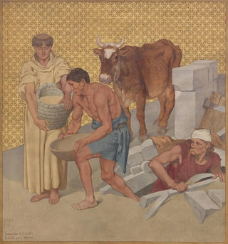 Les Miracles de sainte Geneviève - Thodore Pierre Nicolas Maillot