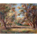 Maalauksen jäljennös Olivipuut Cagnesissa - Pierre-Auguste Renoir