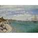 Maalauksen jäljennös Les Régates à Sainte-Adresse - Claude Monet