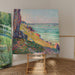 Maalauksen jäljennös Les Rochers à Agay - Maximilien Luce