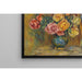 Maalauksen jäljennös Les Roses au Rideau Bleu - Pierre-Auguste Renoir