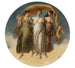 Les Trois Grâces - Alexandre Evariste Fragonard — näkymä teoksesta