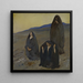 Les Trois Marie - Edwin Austin Abbey — kehystetty taideteos seinällä