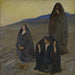 Les Trois Marie - Edwin Austin Abbey — näkymä teoksesta