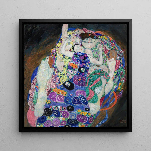 Les Vierges - Gustav Klimt | Reproduction Tableau Décoration murale affiche copie