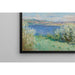 Maalauksen jäljennös Seine-joen rannoilta Vétheuilin lähellä - Claude Monet