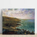 Maalauksen jäljennös Les falaises de Gréville - Jean-François Millet