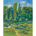 Maalauksen jäljennös Les laveuses - Henry Moret