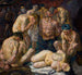 Vangitut - Max Beckmann — näkymä teoksesta